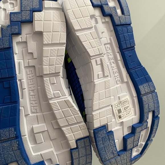 NWT Skechers boys Minecraft Megacraft sneakers size 2.5 - Picture 8 of 8